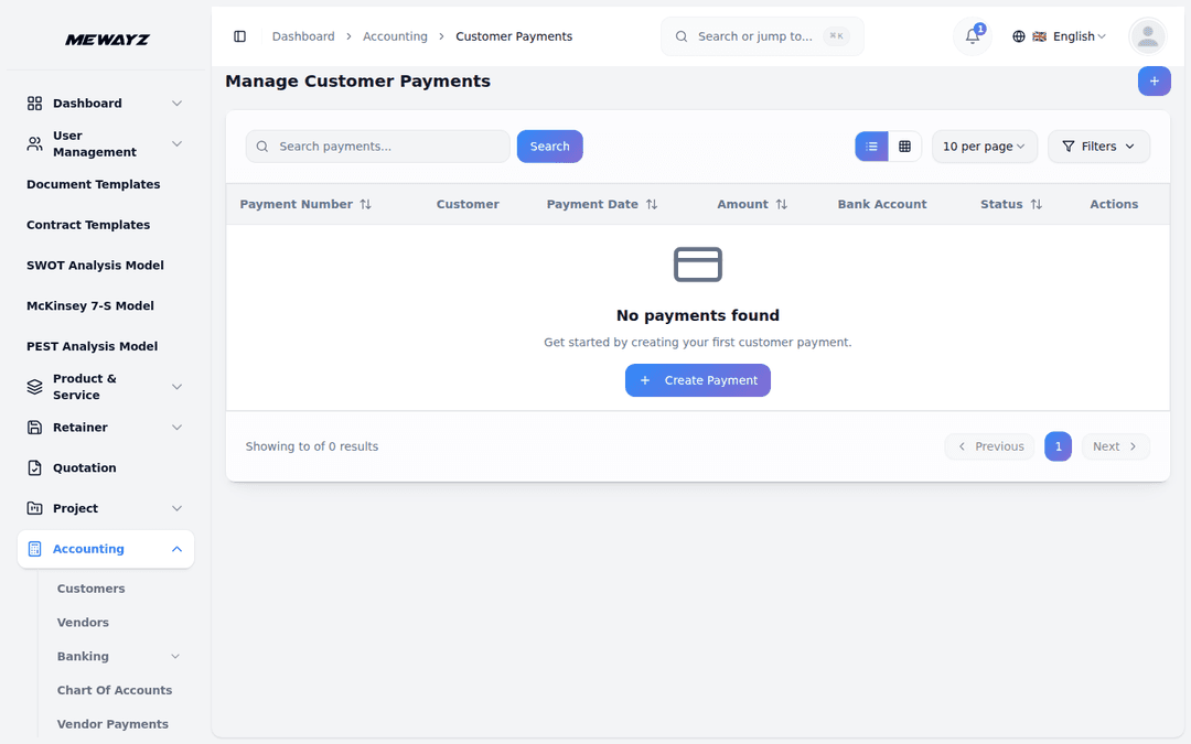 Mewayz Secure payment processing — platform screenshot