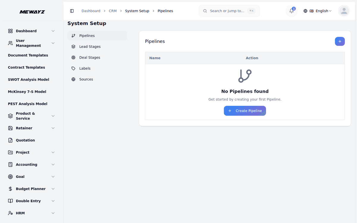 Mewayz Client intake pipeline for law firms