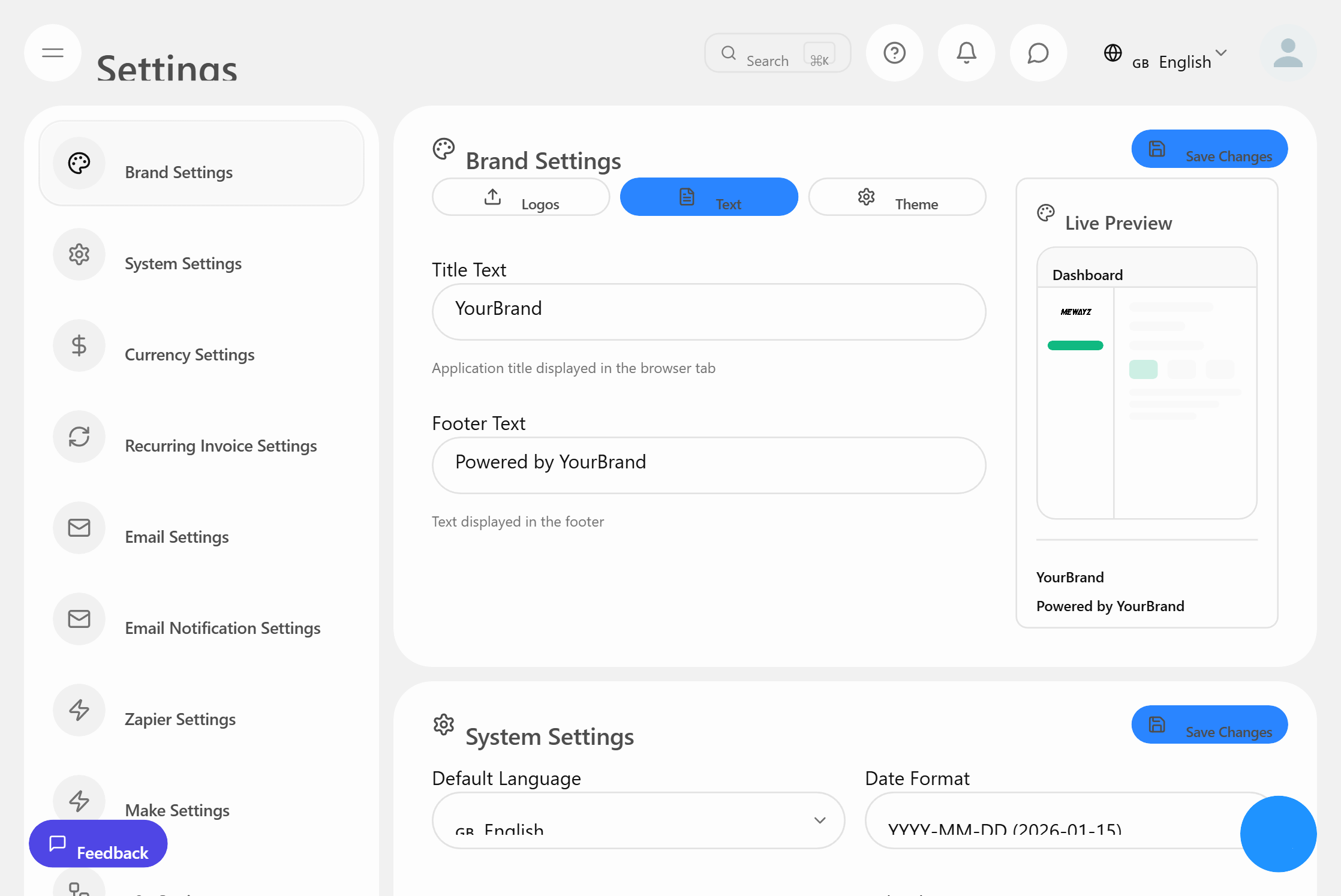 Markentext - Mewayz White Label