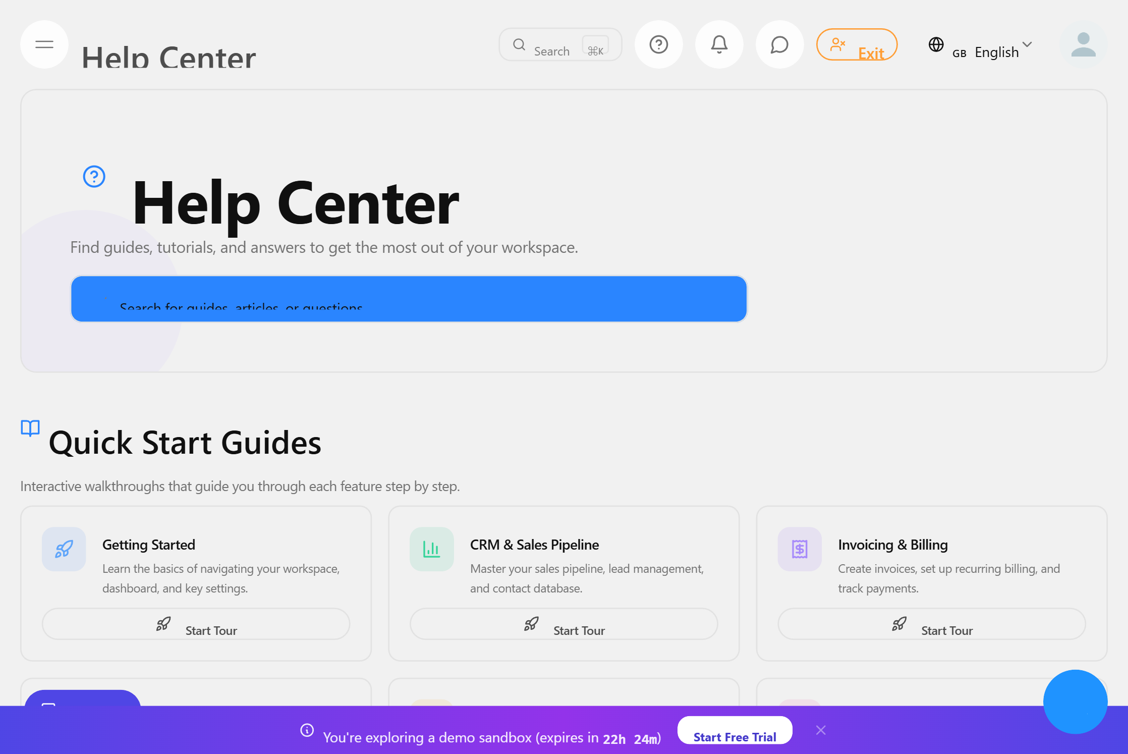 Piattaforma Mewayz: aiuto e guide