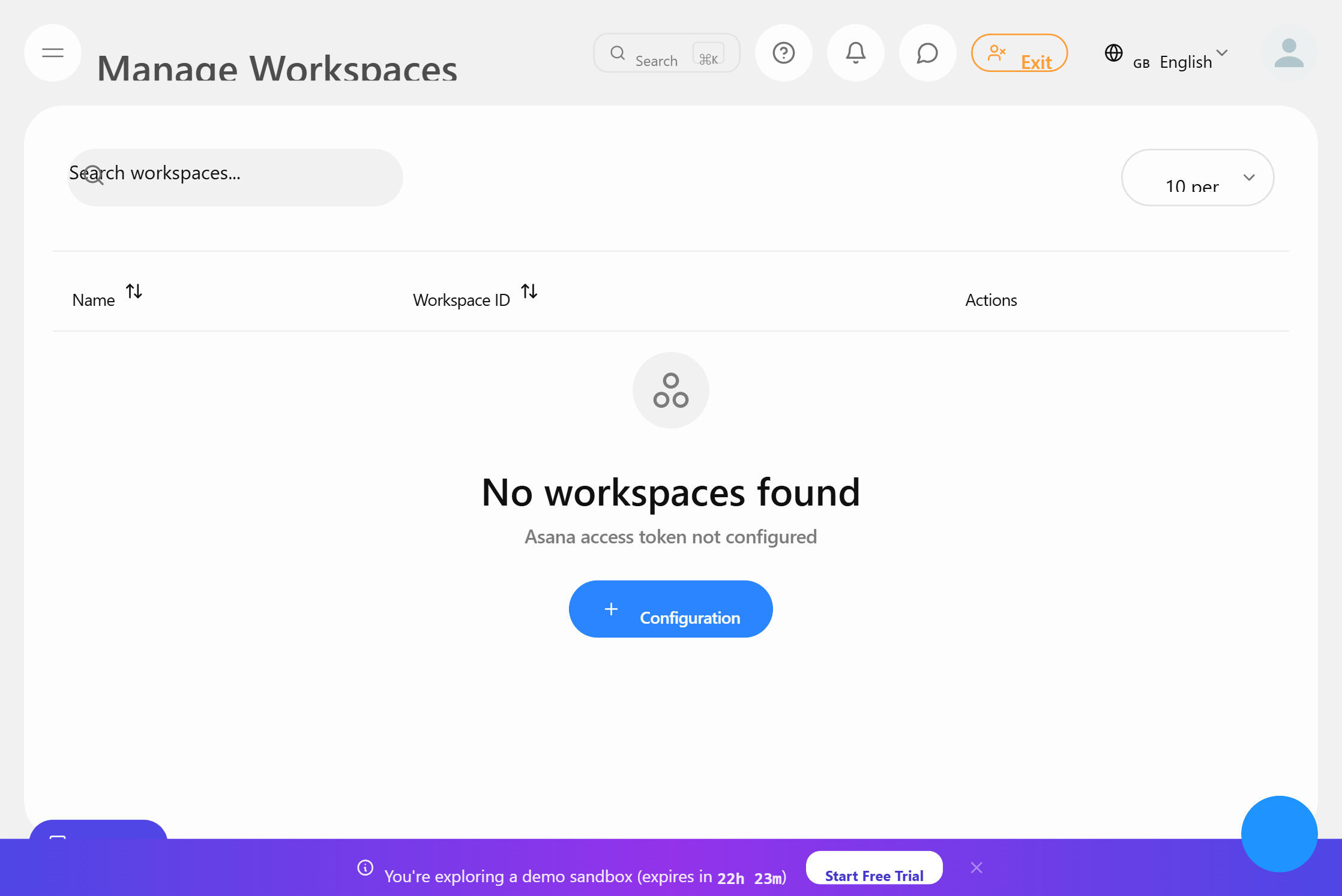 Asana Workspaces Integration - Mewayz