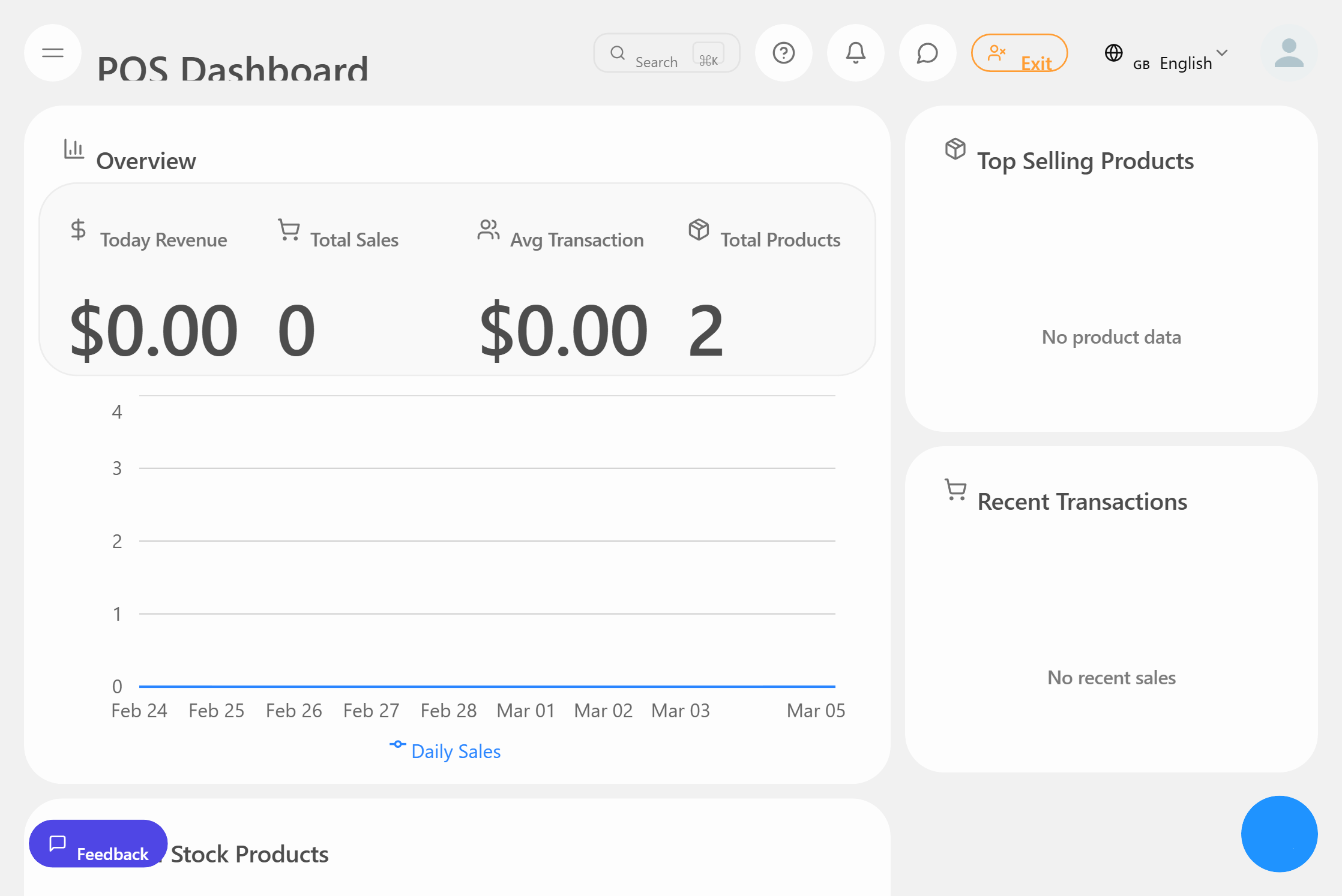Mewayz POS dashboard for restaurants — sales, orders, and inventory