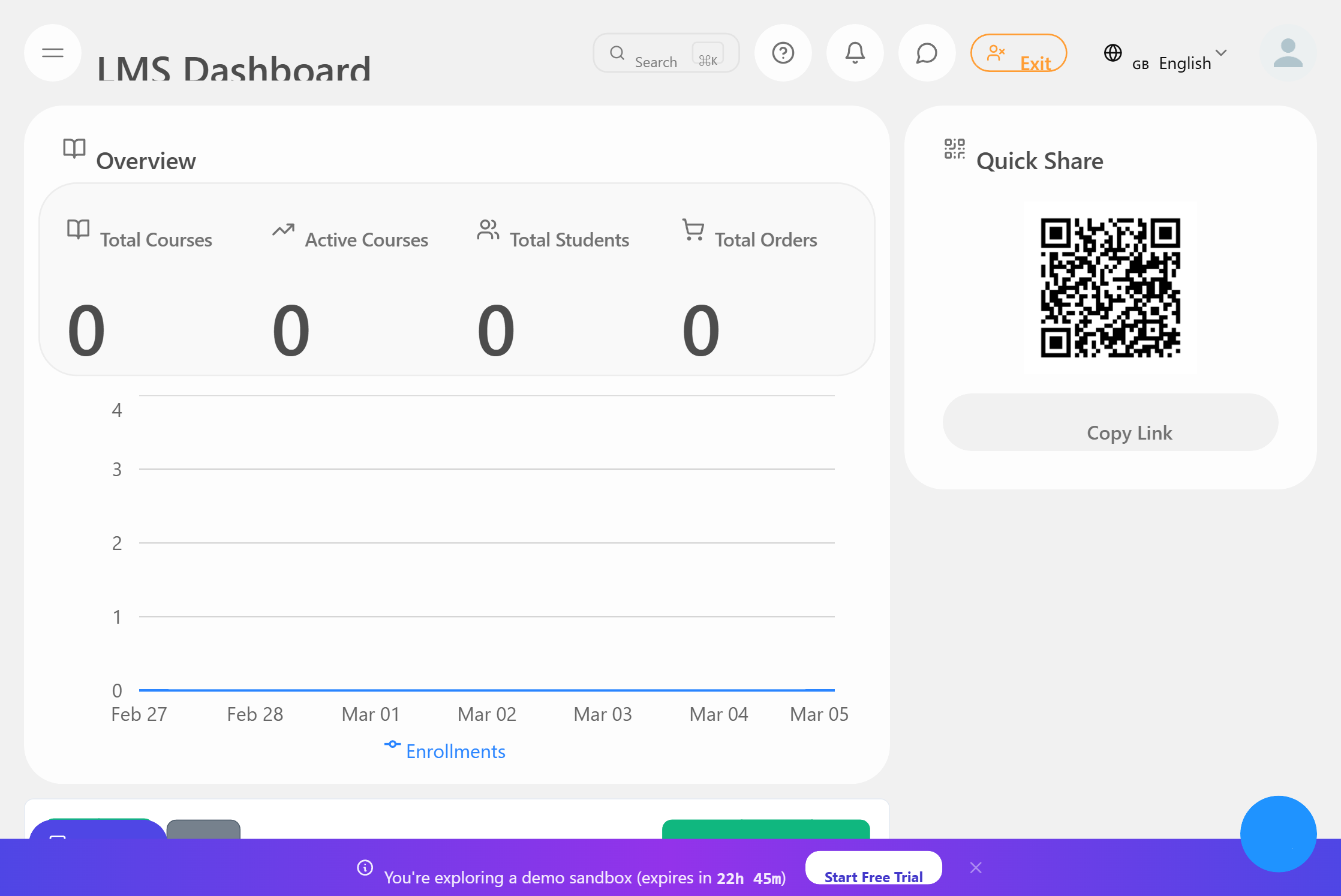 Mewayz: kursus, halaman awam, pemesejan