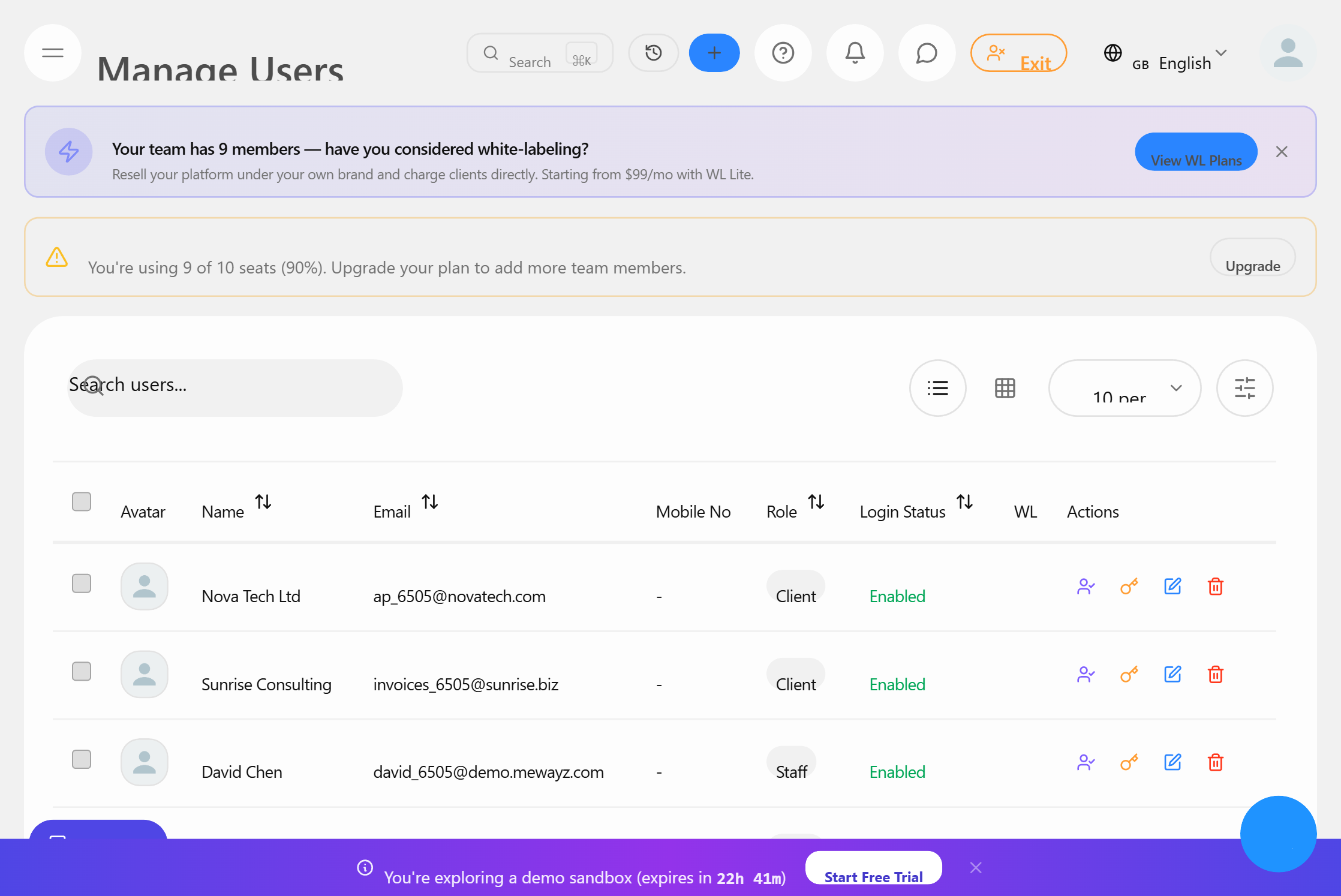 Pengurusan Pengguna - Mewayz