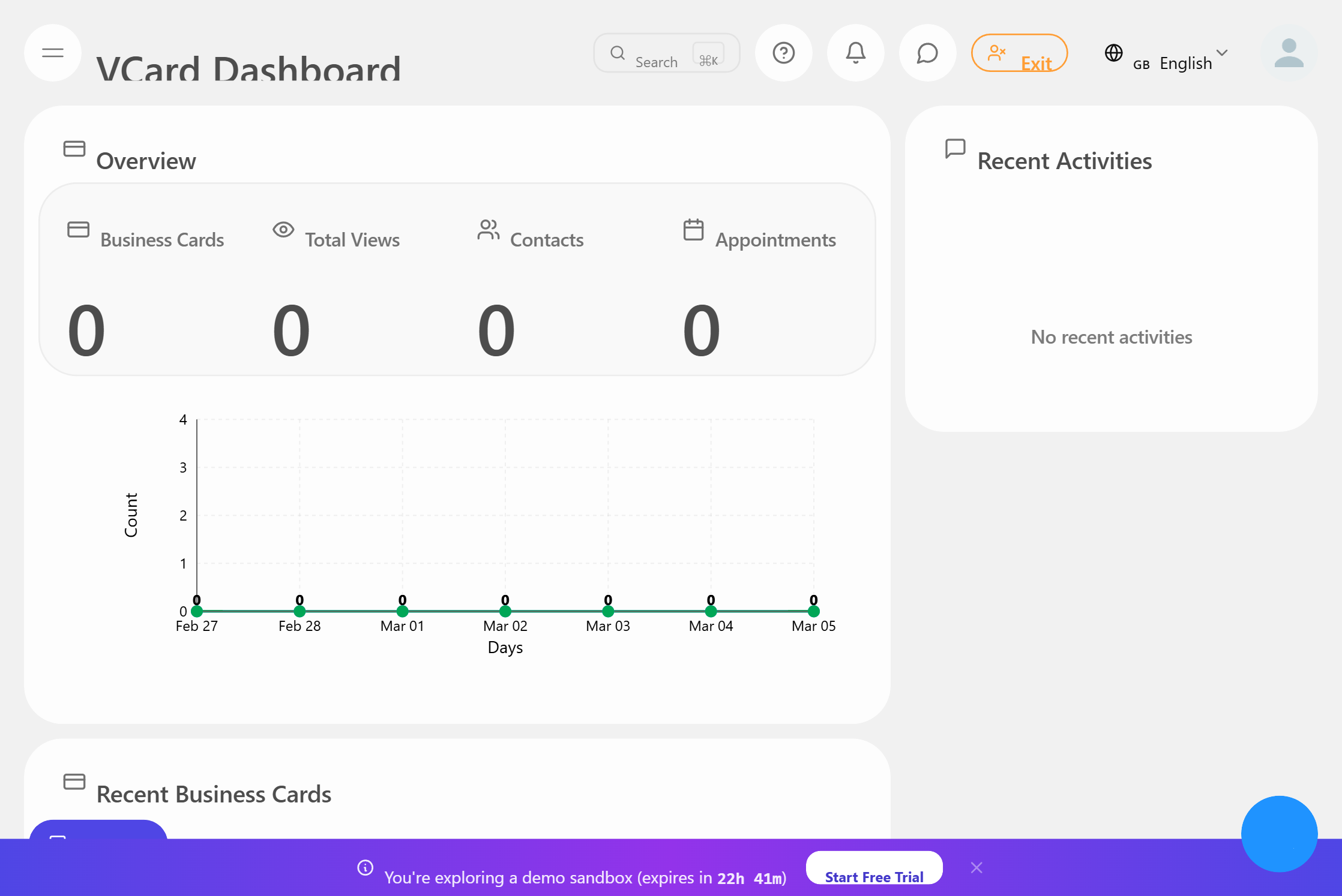 Digital Business Card - Mewayz