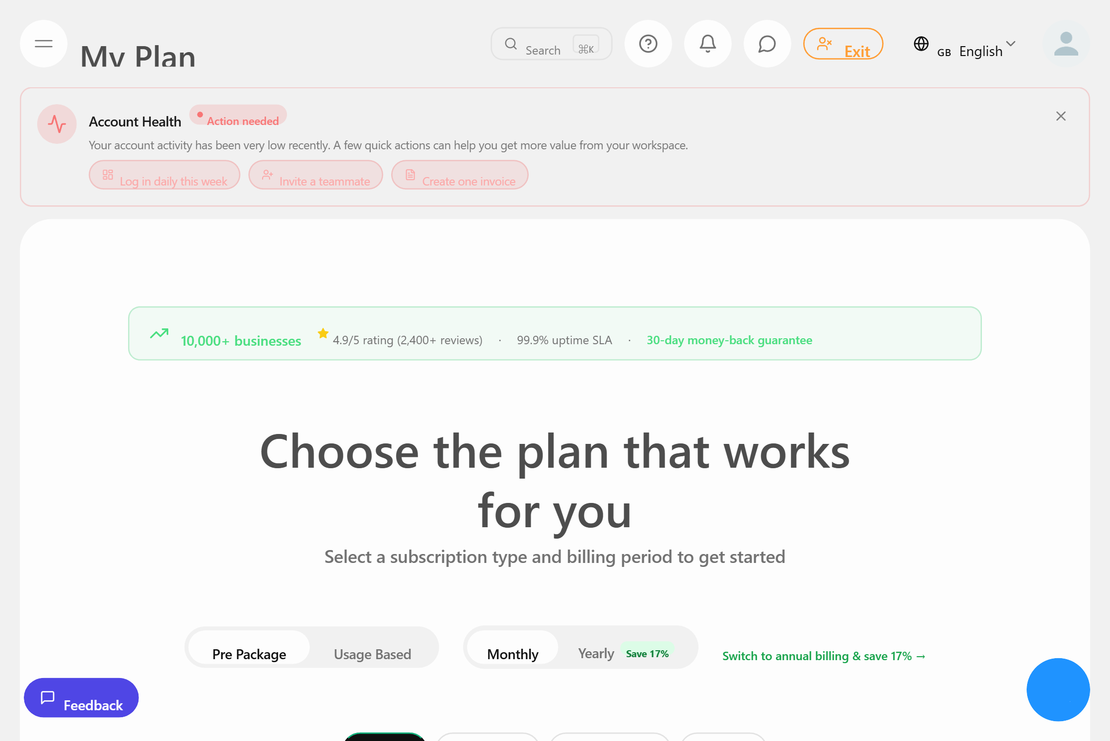 Verwaltung von Wiederverkäufer-Tarifen und Abrechnung